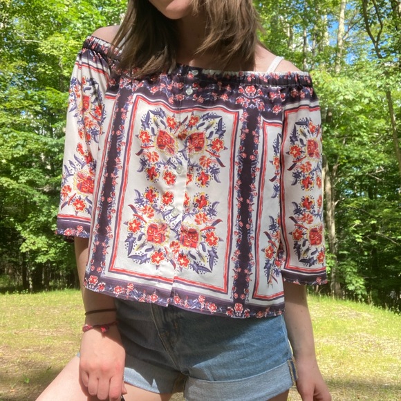 ASOS Off the shoulder top - Picture 2 of 5